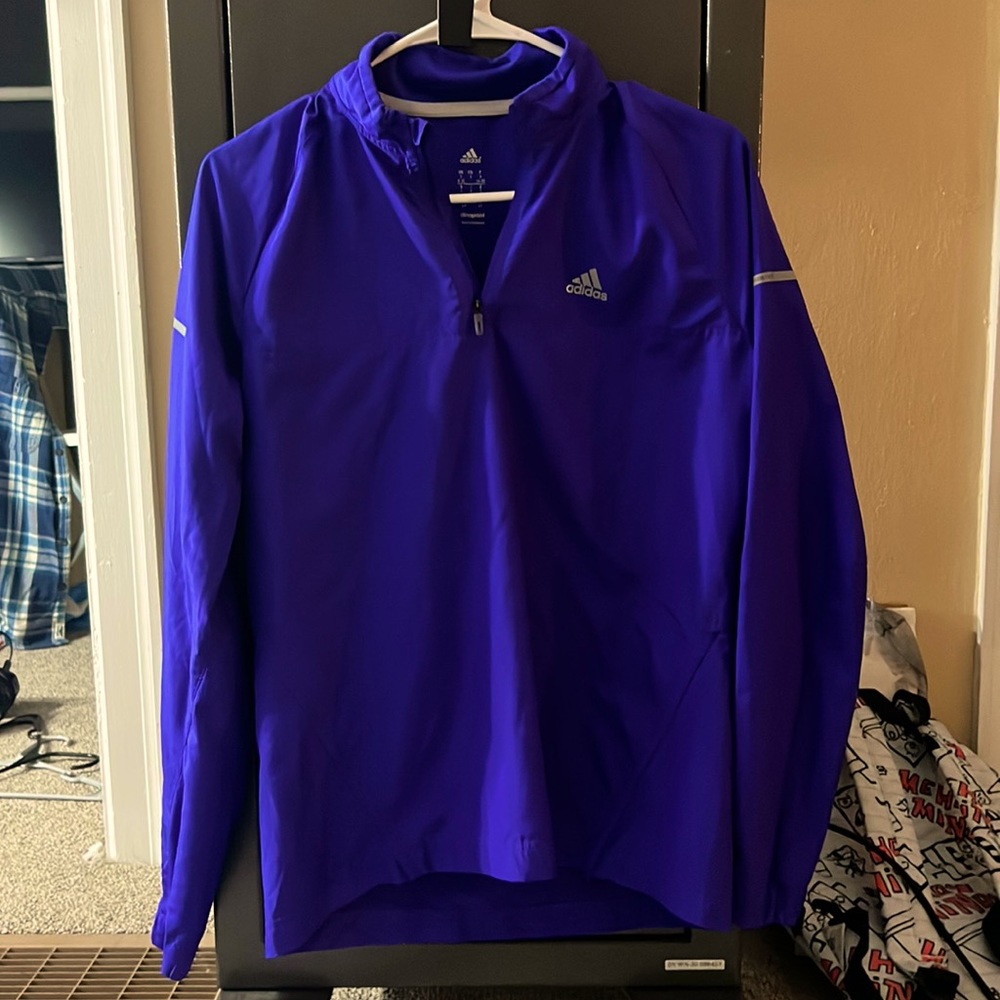 Adidas. Purple. Small.
